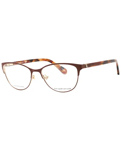Kate Spade New York Women's Hadlee 52mm Optical Frames In Brown