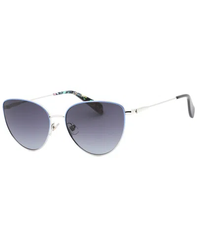 Kate Spade New York Women's Hailey 55mm Sunglasses In Metallic
