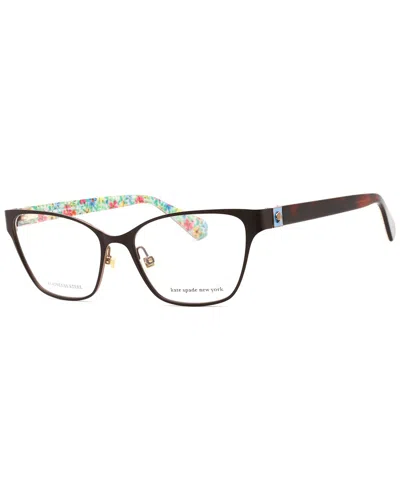 Kate Spade New York Women's Ivie 52mm Optical Frames In Black