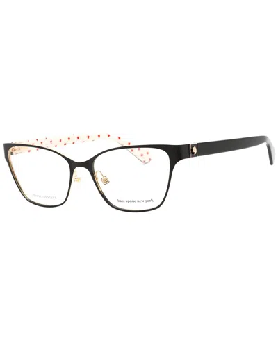 Kate Spade New York Women's Ivie 52mm Optical Frames In Black