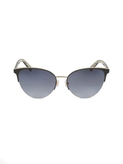 Kate Spade New York Women's Izara 57mm Cat-eye Sunglasses In Blue