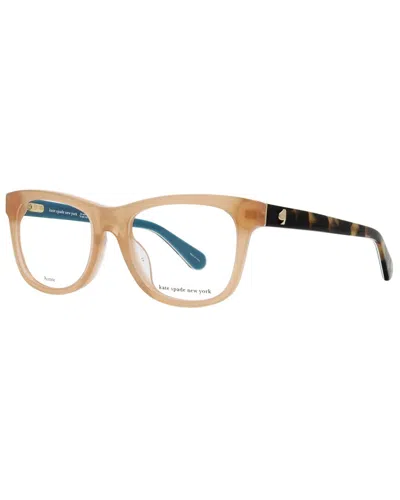 Kate Spade New York Women's Jackalyn 50mm Optical Frames In Brown