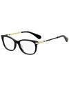 Kate Spade New York Women's Jailene 50mm Optical Frames In Black