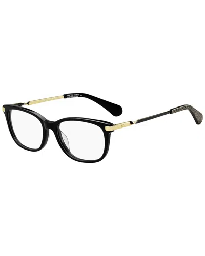 Kate Spade New York Women's Jailene 50mm Optical Frames In Black