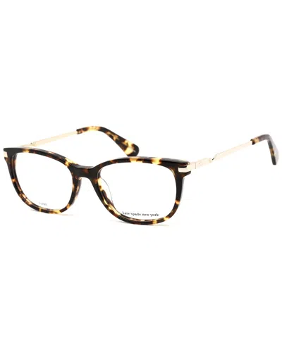 Kate Spade New York Women's Jailene 52mm Optical Frames In Blue