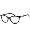 Kate Spade New York Women's Jalinda 52mm Optical Frames In Black