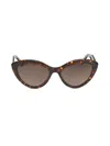 Kate Spade New York Women's Juni 55mm Cat-eye Sunglasses In Brown