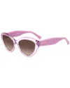 Kate Spade New York Women's Juni/g/s 55mm Sunglasses