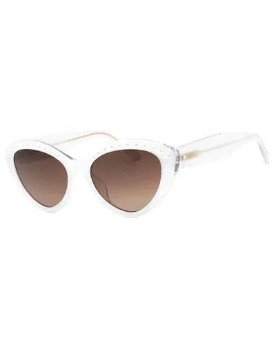 KATE SPADE KATE SPADE NEW YORK WOMEN'S JUNI/G/S PEARL 55MM SUNGLASSES