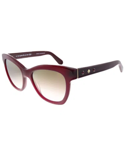 Kate Spade New York Women's Krissy 52mm Sunglasses In Red