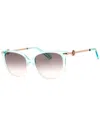 Kate Spade New York Women's Kristina/g/s 54mm Sunglasses In Pink
