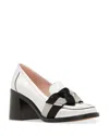 Shop Kate Spade New York Women's Leandra Loafer Pumps In Silver