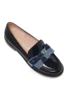 Kate Spade New York Women's Leandra Slip On Bow Loafer Flats In Navy/blue Glow
