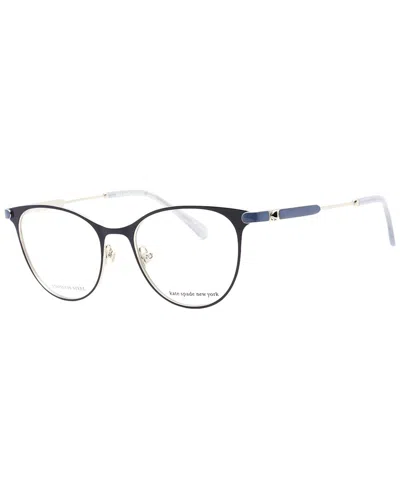 Kate Spade New York Women's Lida/g 50mm Optical Frames In Black