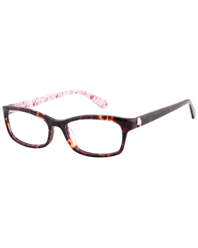 Kate Spade New York Women's Lizabeth 52mm Optical Frames In Brown