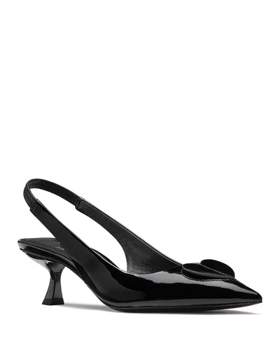 KATE SPADE KATE SPADE NEW YORK WOMEN'S LOVER SLINGBACK KITTEN HEEL PUMPS