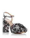 Kate Spade New York Lucie Ankle Strap Platform Sandal In Black
