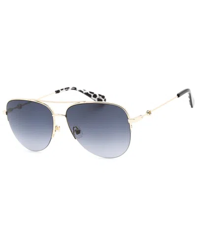 Kate Spade New York Women's Maisie 60mm Sunglasses In Blue