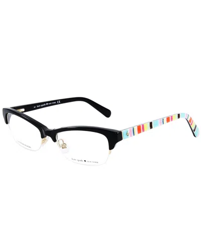 Kate Spade New York Women's Marika 49mm Optical Frames In Black