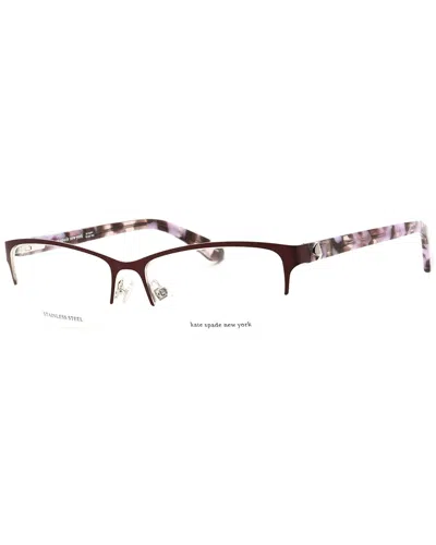 Kate Spade New York Women's Marnie 53mm Optical Frames In Brown