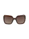 Kate Spade New York Women's Naomi 52mm Square Sunglasses In Brown