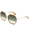 Kate Spade New York Women's Nicolags 58mm Sunglasses In Gold