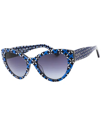 Kate Spade New York Women's Paisleigh/s 55mm Sunglasses In Blue