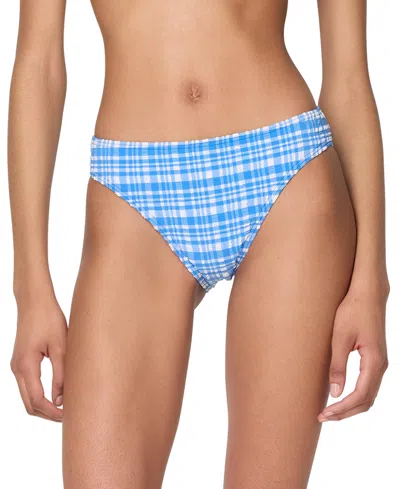 KATE SPADE WOMEN'S PLAID HIGH-CUT BOTTOMS