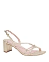 Kate Spade Women's Renee Strappy Slingback Dress Sandals In Pale Gold