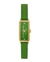 Kate Spade Rosedale Green Leather Watch