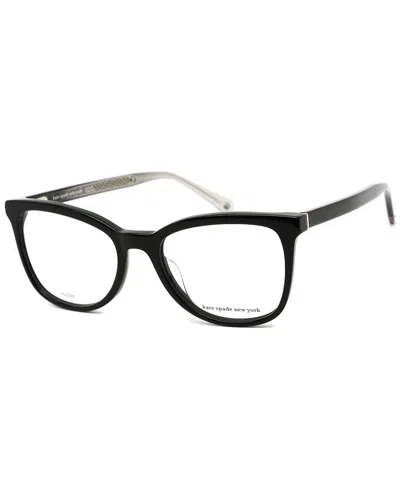 Kate Spade New York Women's Sariyah 52mm Optical Frames In Black