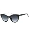 Kate Spade New York Women's Tamara/o/s 54mm Sunglasses In Black