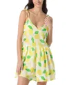 Kate Spade New York Women's Tie-shoulder Romper Cover-up