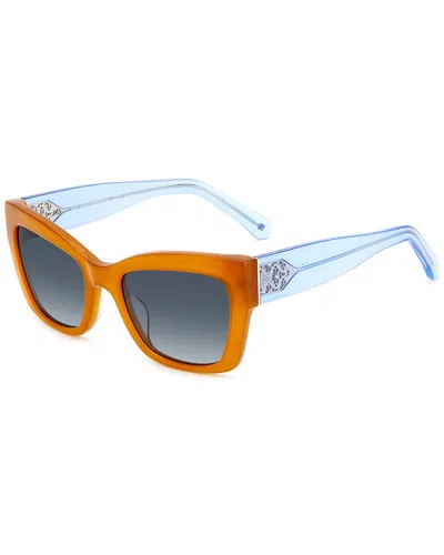 Kate Spade New York Women's Valeria 53mm Sunglasses In Orange