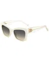 Kate Spade White Acetate Sunglasses