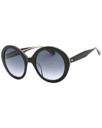 Kate Spade New York Women's Zya/g/s 55mm Sunglasses In Black