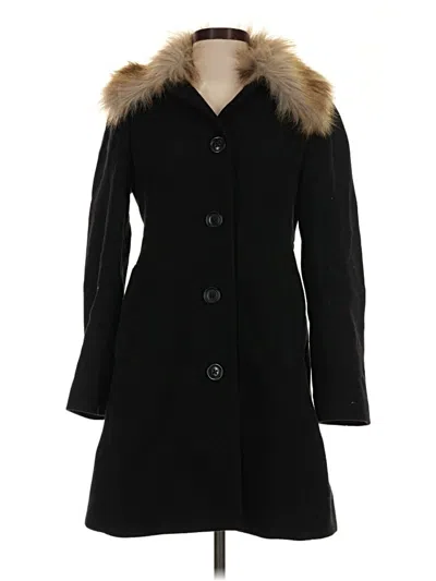 Pre-owned Kate Spade New York Wool Coat In Black
