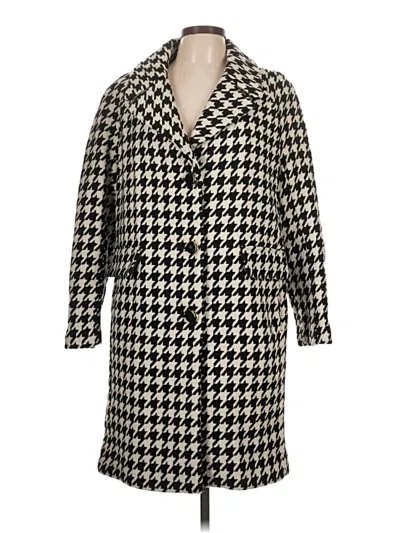Pre-owned Kate Spade New York Wool Coat In White