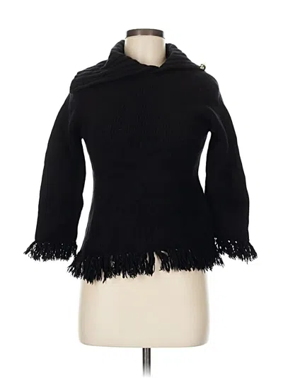 Pre-owned Kate Spade New York Wool Pullover Sweater In Black