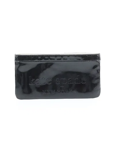 Pre-owned Kate Spade New York Wristlet In Black