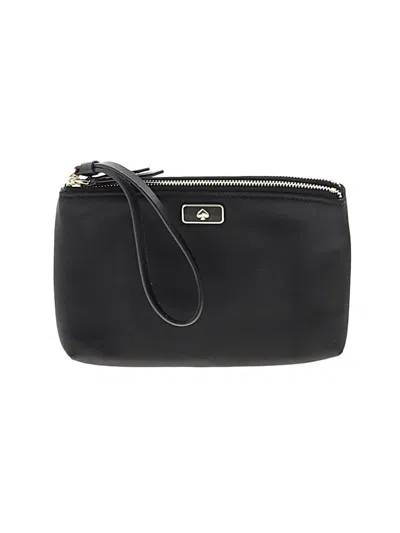 Pre-owned Kate Spade New York Wristlet In Black