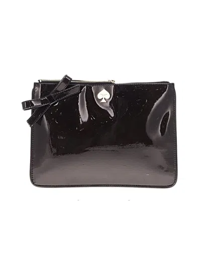 Pre-owned Kate Spade New York Wristlet In Black