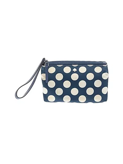 Pre-owned Kate Spade New York Wristlet In Blue
