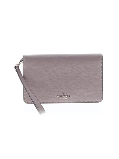 Pre-owned Kate Spade New York Wristlet In Brown