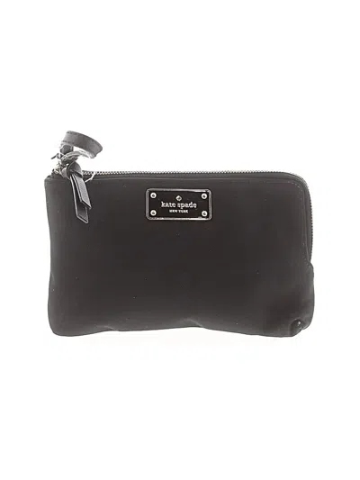 Pre-owned Kate Spade New York Wristlet In Gray