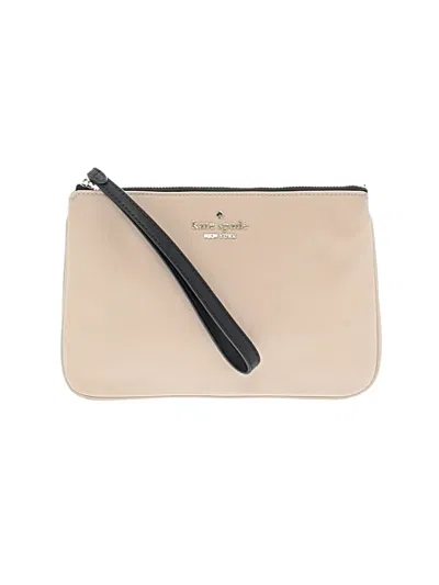 Pre-owned Kate Spade New York Wristlet In Ivory