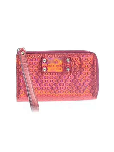 Pre-owned Kate Spade New York Wristlet In Orange