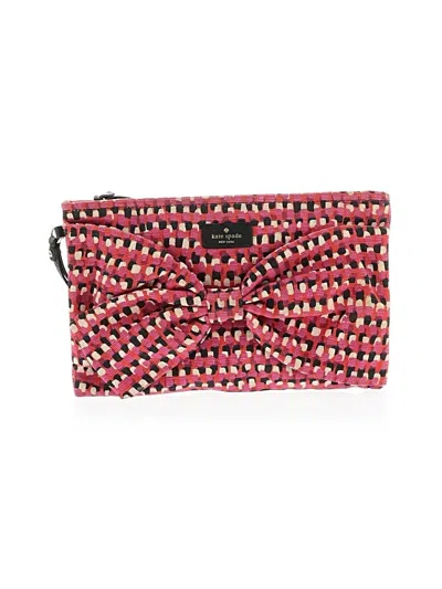 Pre-owned Kate Spade New York Wristlet In Pink