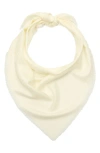 Kate Spade New York Yarn-dye Floral Square Scarf In Neutral