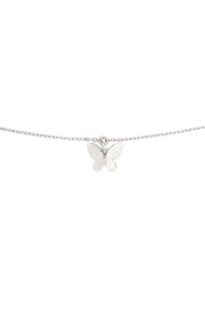 Kate Spade New York You're A Gem Butterfly Charm Bracelet In Silver